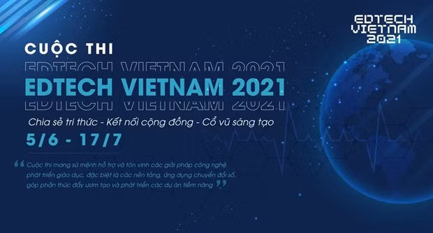 2021年越南教育科技——寻找创业之星竞赛正式启动 ảnh 1