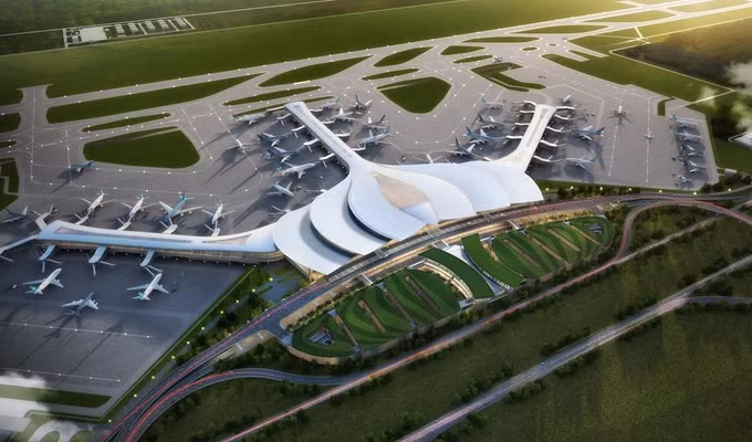 2022 年第一季度将动工兴建隆城机场航站楼和跑道项目 ảnh 1