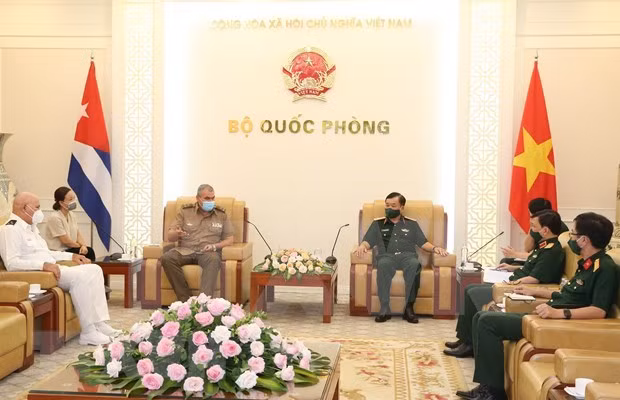 越南国防部向古巴捐赠防疫物资 ảnh 1