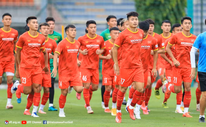 第31届东南亚运动会：越南U23足球队下决心再一次夺取足球冠军 ảnh 1