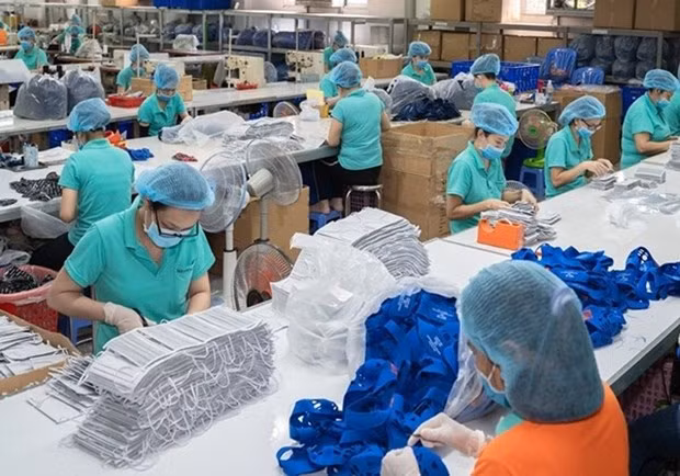 2021年越南医用口罩出口量超4.53亿只 ảnh 1