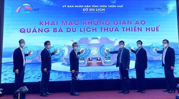 承天顺化旅游业推广虚拟空间正式揭牌 ảnh 1