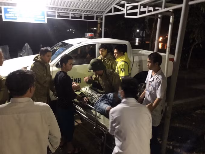 捞庄三号水电站山地区体滑坡事件：19人被送至医院 其中1人死亡 ảnh 1