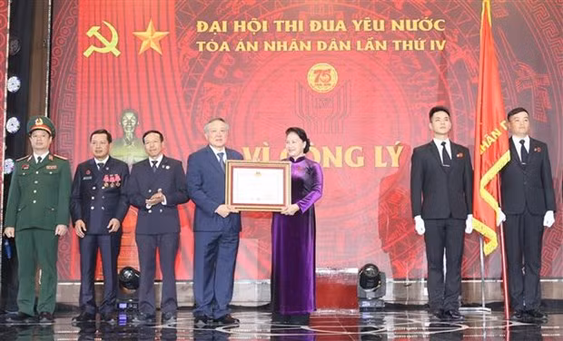 国会主席阮氏金银: 法院系统需集中提高审判质量 严防冤案错案 ảnh 1