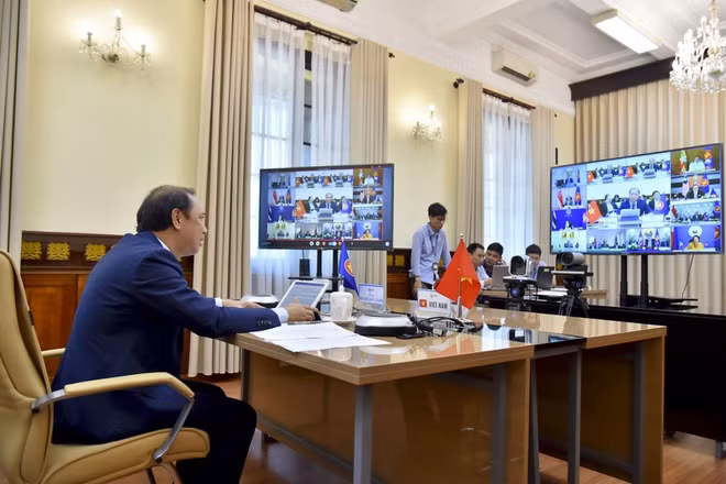 2020东盟轮值主席年：第32次东盟-澳大利亚视频论坛召开 ảnh 2