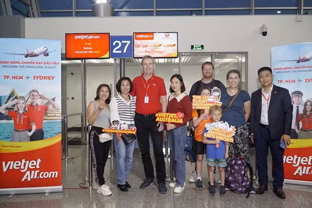 越捷航空正式开通澳大利亚各大城市至越南的直达航线 ảnh 2