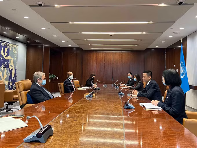联合国秘书长相信越南将继续为促进和保护人权作出积极和有效的贡献 ảnh 2