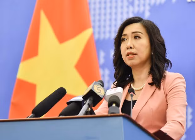 越南外交部发言人黎氏秋姮：越南要求中国在采取措施保护东海海域生物资源时尊重越南对黄沙群岛的主权 ảnh 1